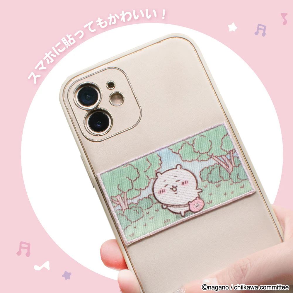 ちいかわ アニメ『ちいかわ』 ししゅうワッペン(タイトルWPちいかわ) - Image 4