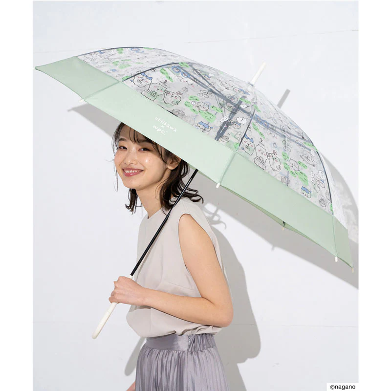 ちいかわ ビニール傘(草むしり検定柄) - Image 4