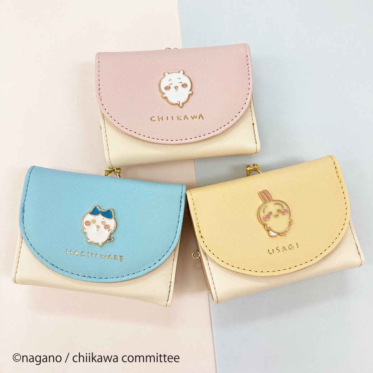 ちいかわ バッジ口金財布(うさぎ) - Image 2