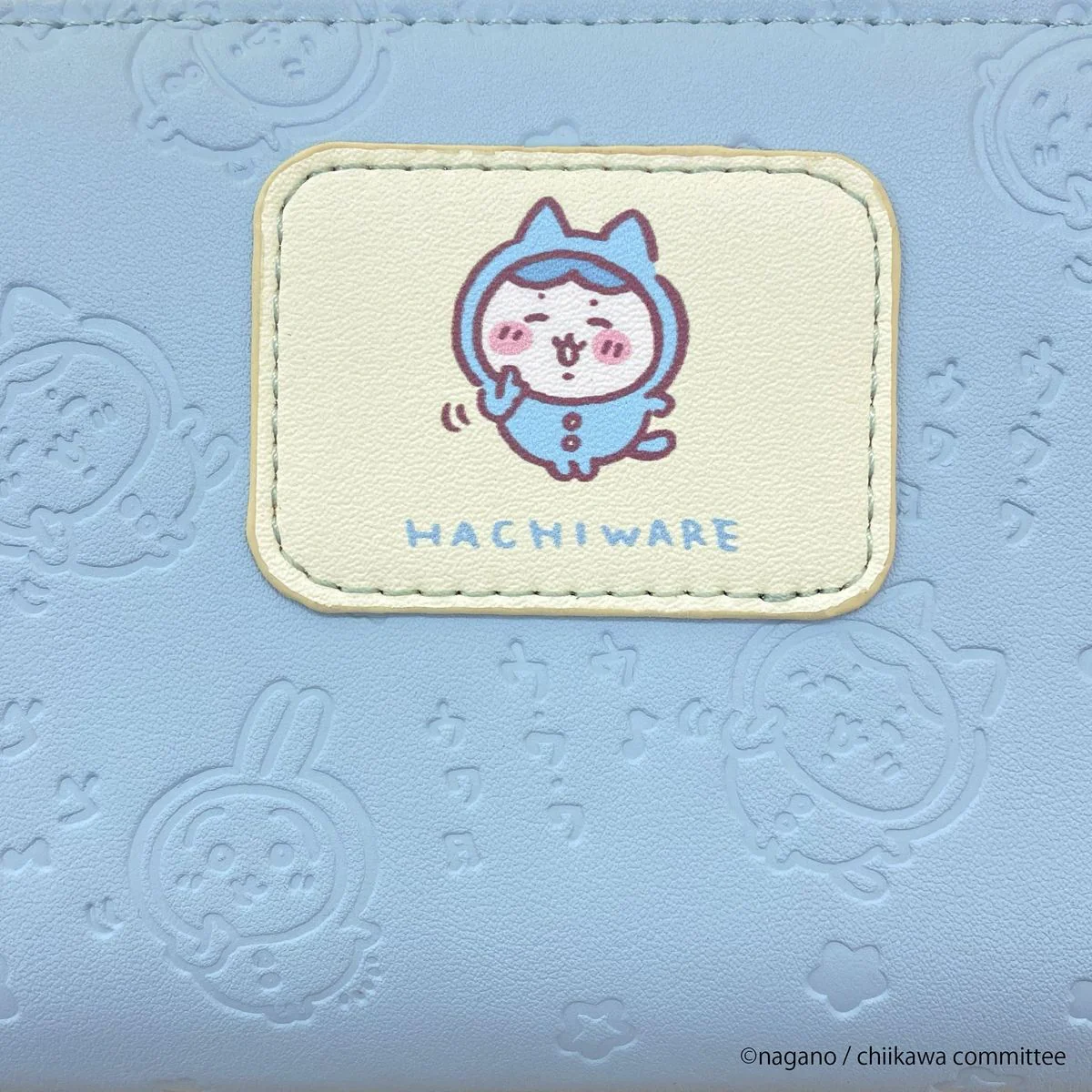 ちいかわ プリントワッペン型押し長財布(ハチワレ) - Image 9