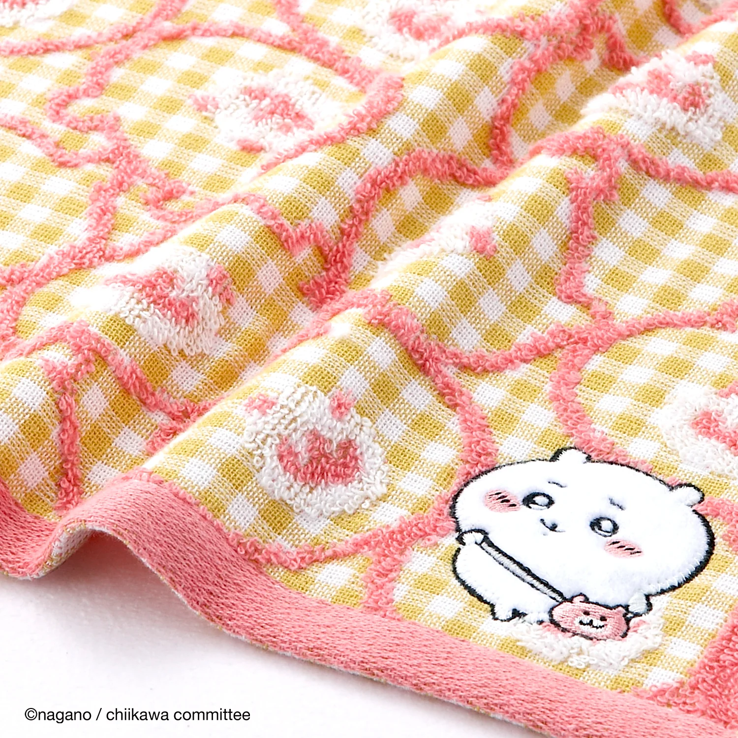 ちいかわ バスタオル（ポシェット イエロー） - Image 3