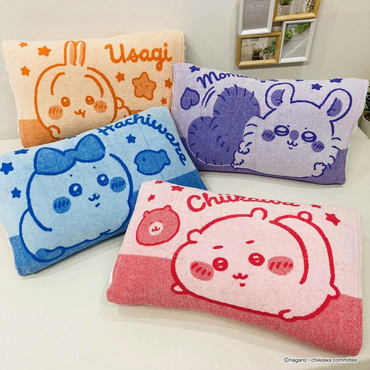 ちいかわ のびのび枕カバー（ハチワレ） - Image 2
