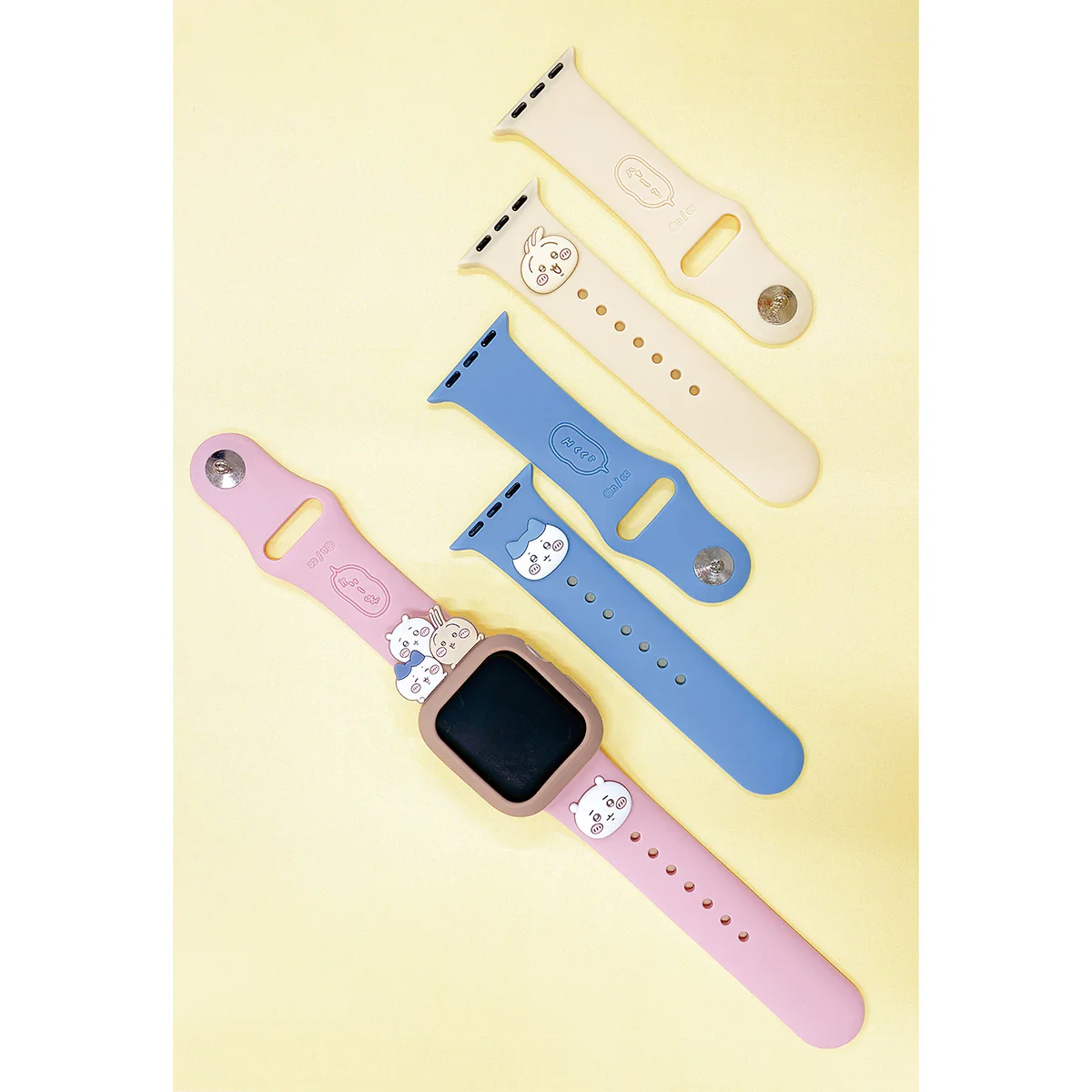 ちいかわ Apple Watch 41/40/38mm対応 シリコンバンド（ちいかわ） - Image 2