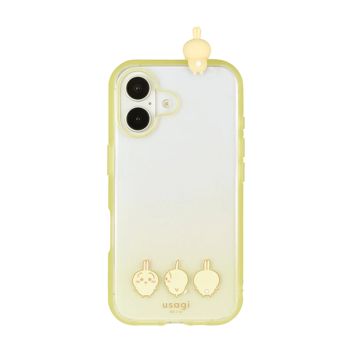 ちいかわ フレーム IIIIfit Clear iPhone16対応ケース（うさぎ）