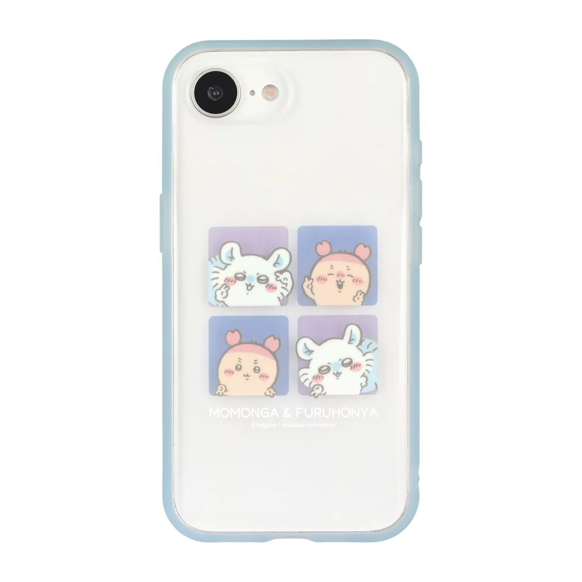ちいかわ IIIIfit Clear iPhone16e対応 ケース(モモンガ&古本屋)
