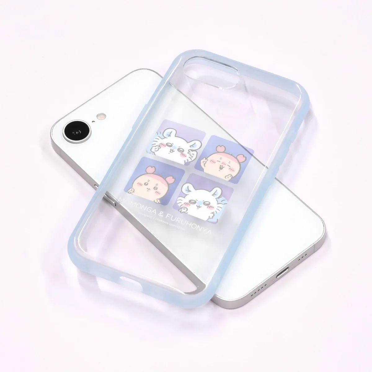 ちいかわ IIIIfit Clear iPhone16e対応 ケース(モモンガ&古本屋) - Image 2