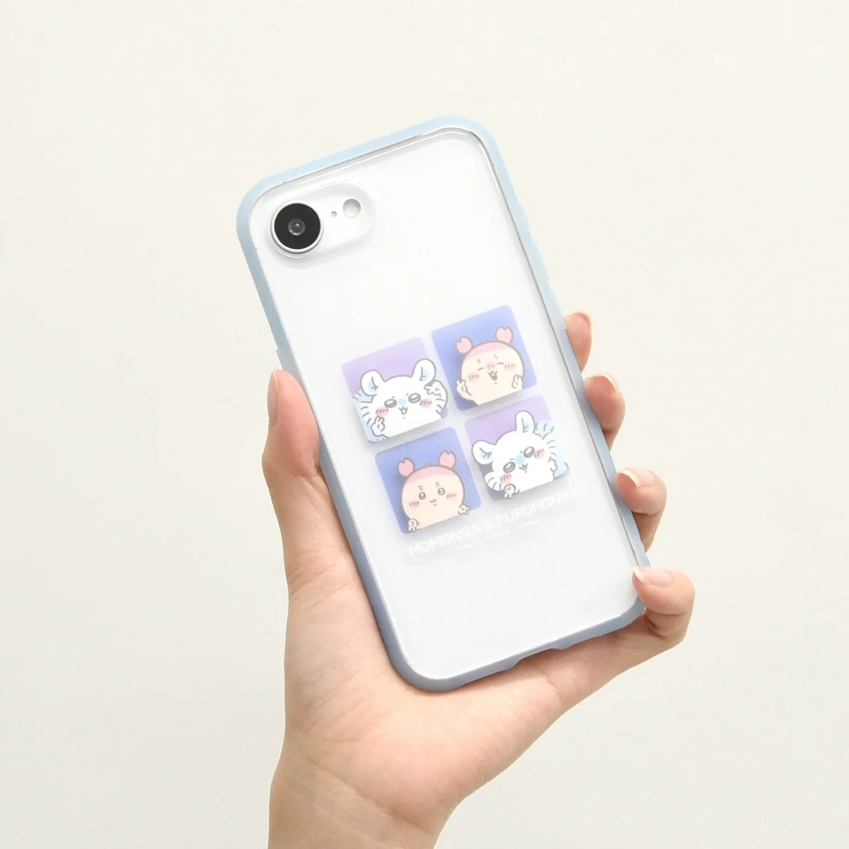 ちいかわ IIIIfit Clear iPhone16e対応 ケース(モモンガ&古本屋) - Image 3