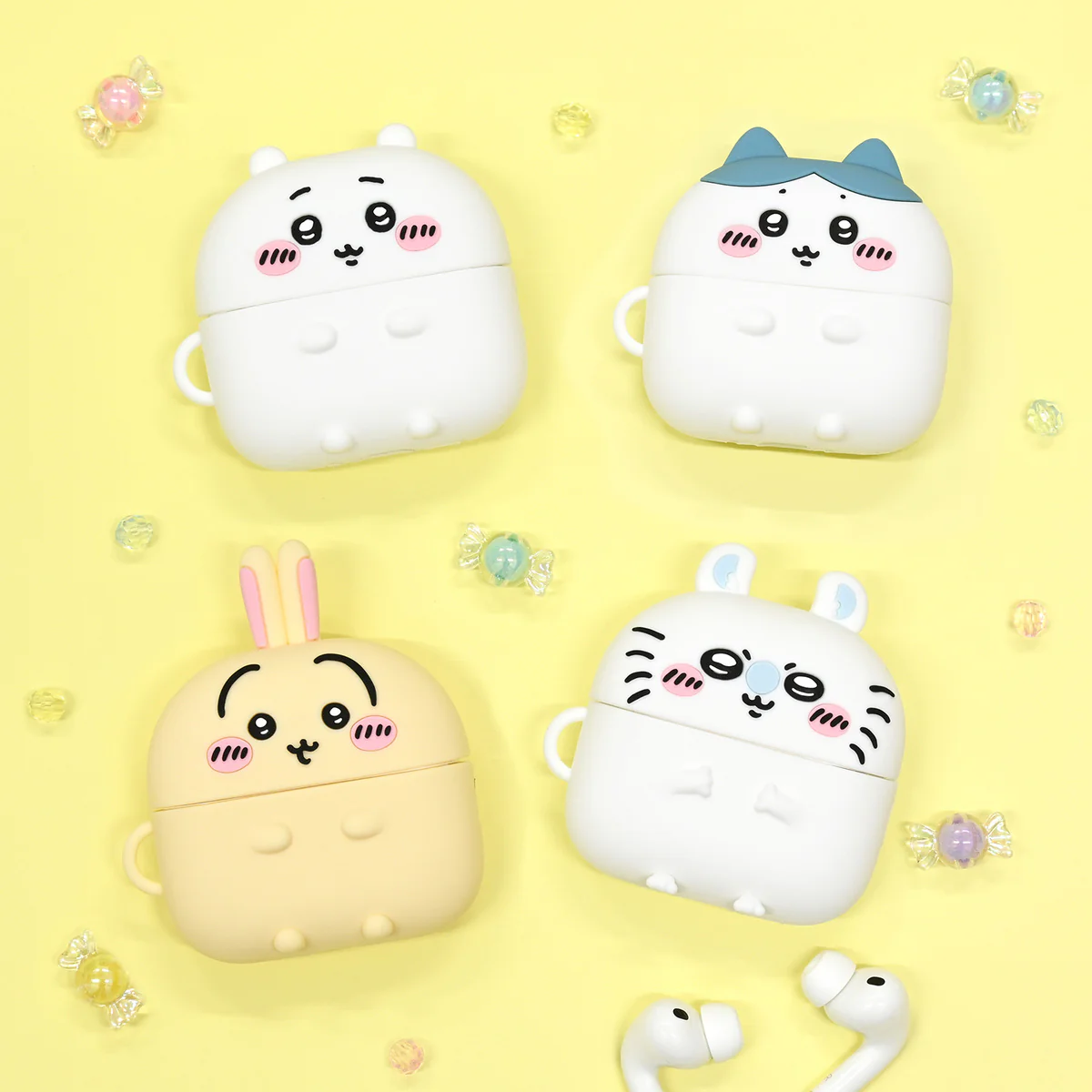 ちいかわ AirPods Pro3対応 シリコンケース（ハチワレ） - Image 2