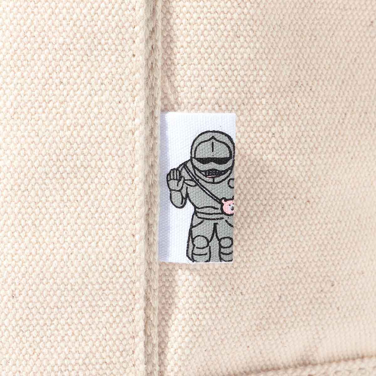 ちいかわ×コンバース キャンバストートバッグM(ブルーグレー) - Image 5