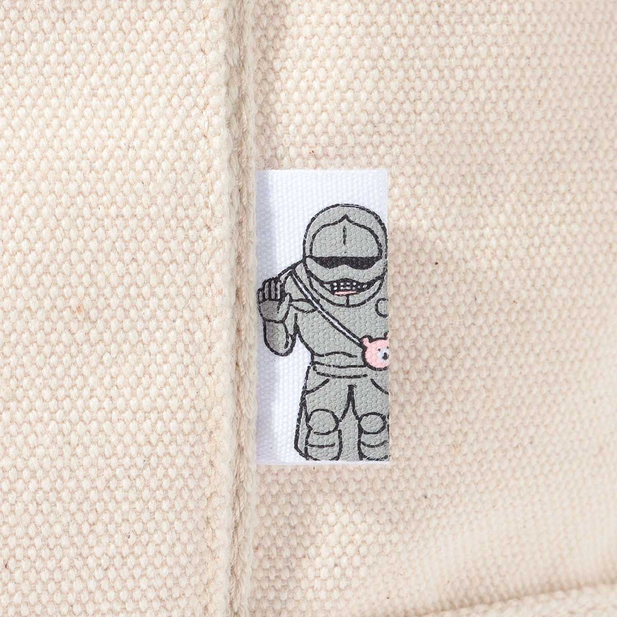 ちいかわ×コンバース キャンバストートバッグS(ブラック) - Image 5