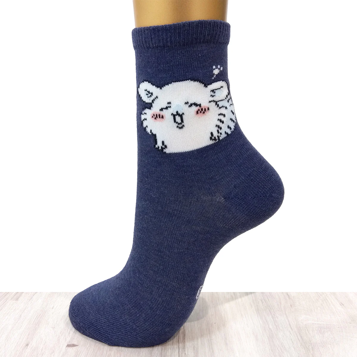 ちいかわ クルーソックス(モモンガあくび) レディース用 - Image 3