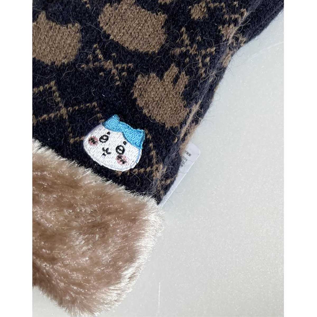 ちいかわ スマホ対応手袋(ハチワレ ネイビー) - Image 2