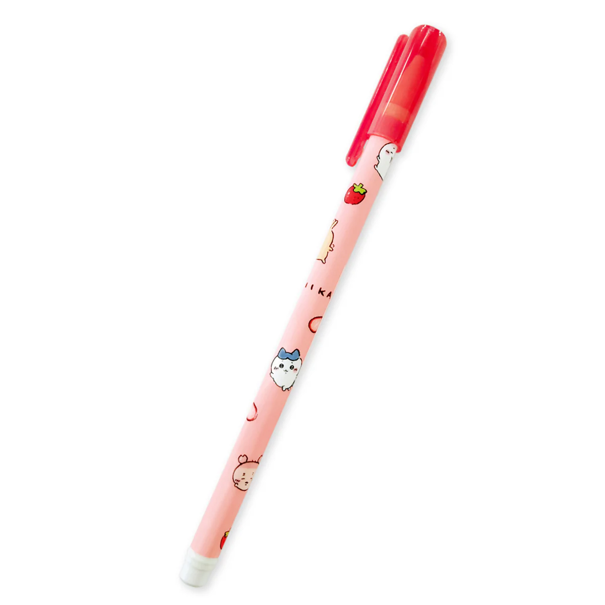 ちいかわ キャップゲルペン(レッド/いちご)
