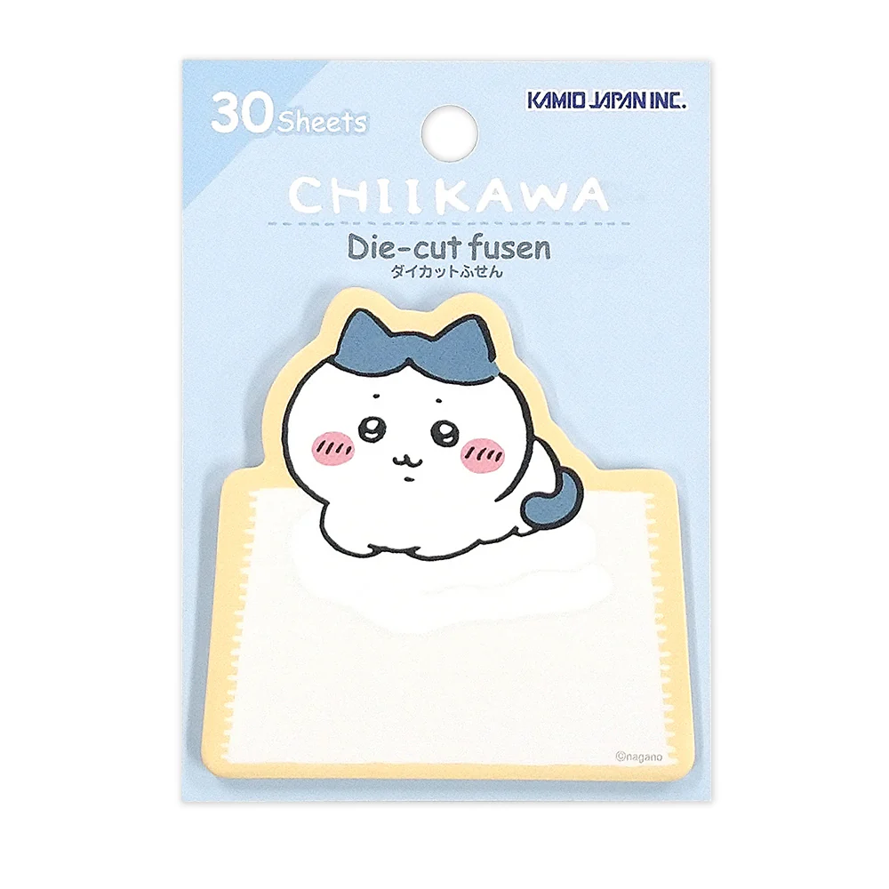 ちいかわ ダイカット付箋（ハチワレ 香箱）
