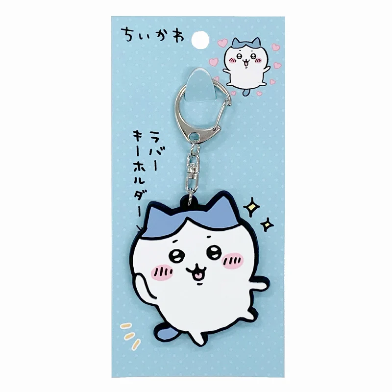 ちいかわ ラバーキーホルダー （ハチワレ） - Image 4