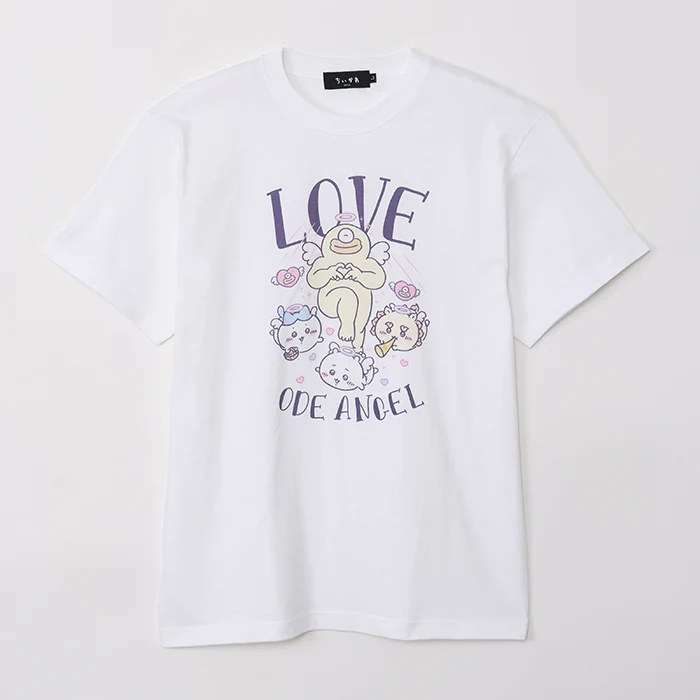 ちいかわ てんし♡あくま Tシャツ（ODE ANGELS ホワイト）