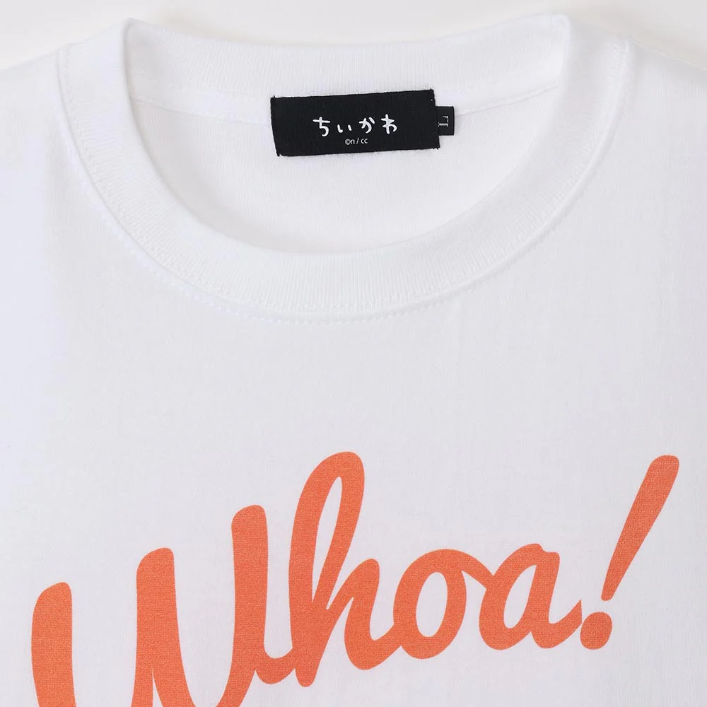 ちいかわ てんし♡あくま Tシャツ(ラッコと愛馬 ホワイト) - Image 3