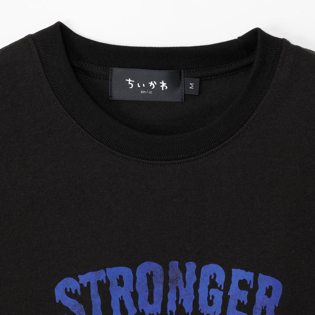 ちいかわ パラレルワールド!? Tシャツ 強くなったハチワレ ブラック - Image 3