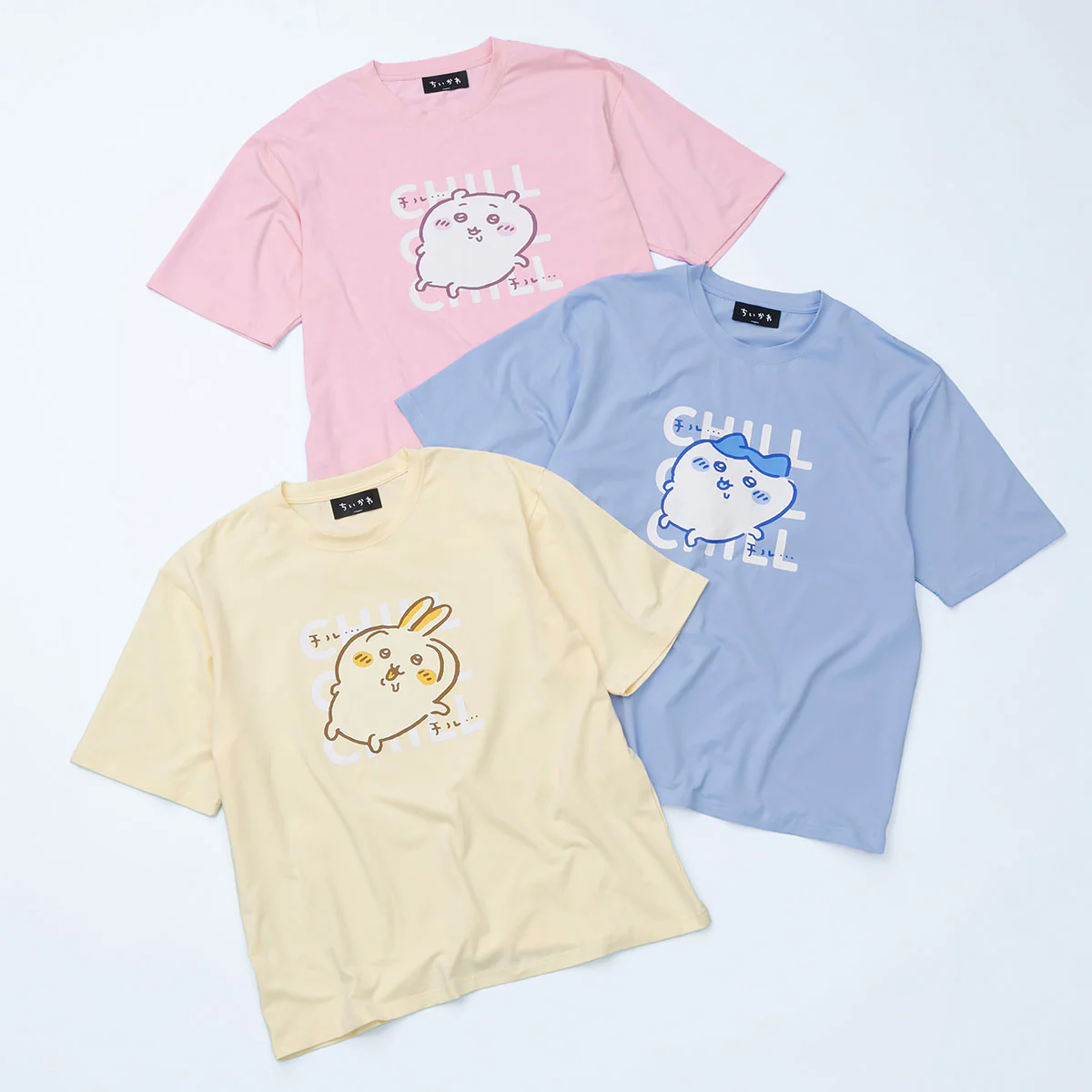 ちいかわ Tシャツ チルチルちいかわ ピンク - Image 2