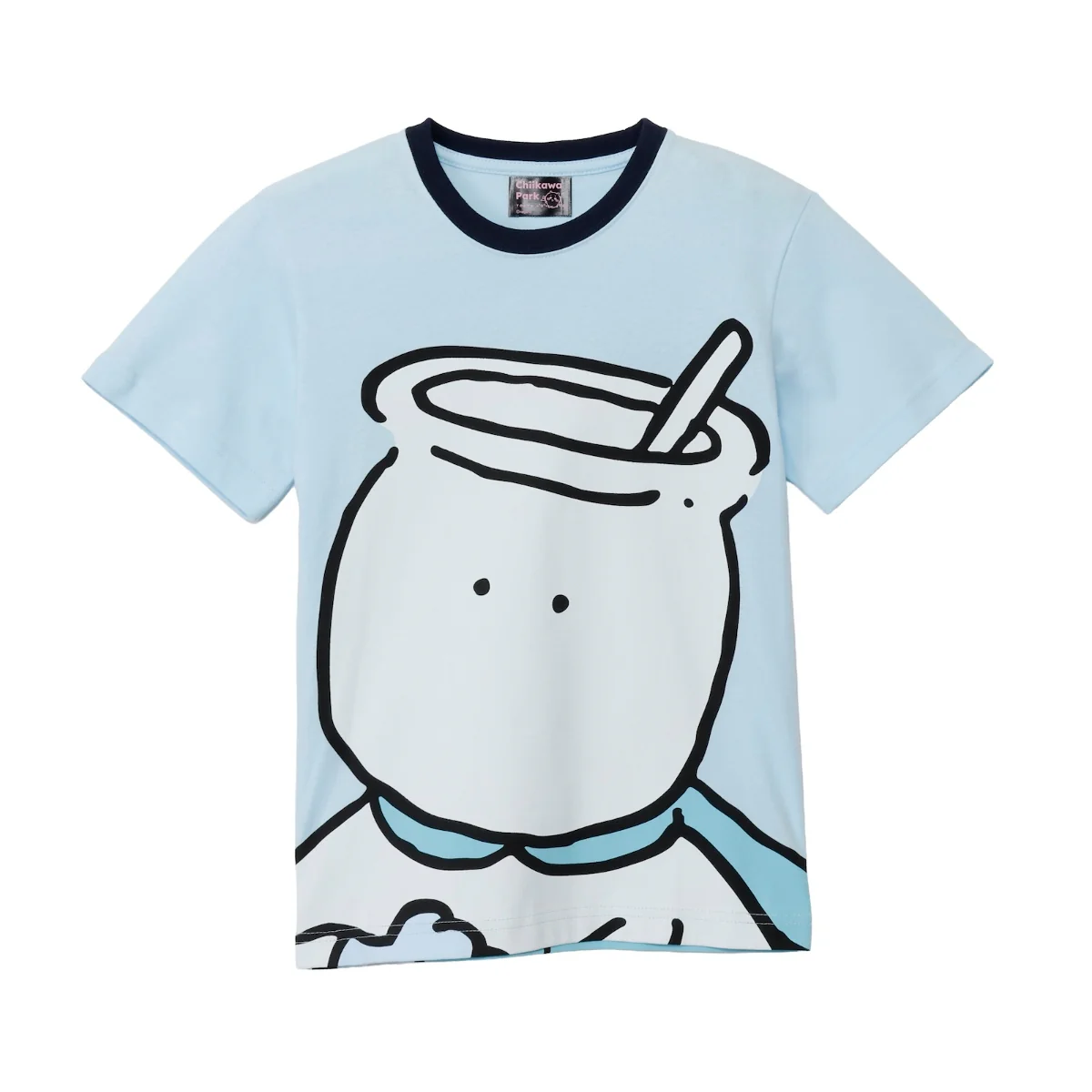 ちいかわ ちいかわパーク キッズTシャツ ビッグキャラクター むちゃうマン サックス - Image 7
