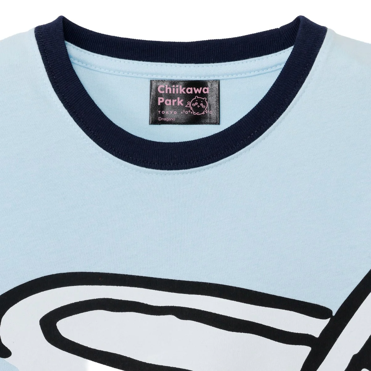 ちいかわ ちいかわパーク キッズTシャツ ビッグキャラクター むちゃうマン サックス - Image 8