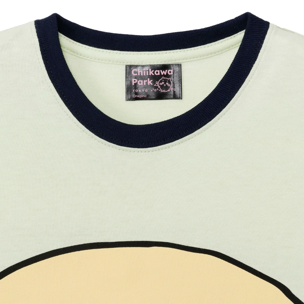 ちいかわ ちいかわパーク キッズTシャツ ビッグキャラクター オデ ライトグリーン - Image 6