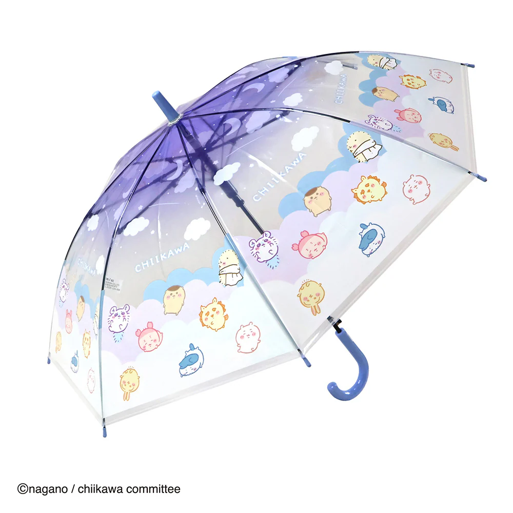 ちいかわ ジャンプビニール傘 50cm（夜空）