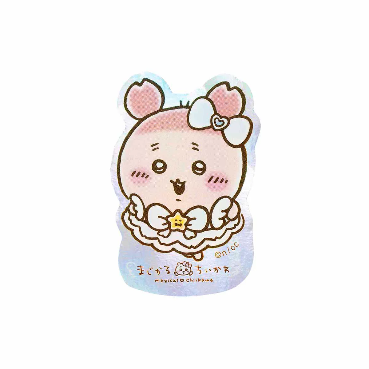 ちいかわ まじかるちいかわ スマホに貼れるサイズのホログラムステッカー(古本屋) - Image 3