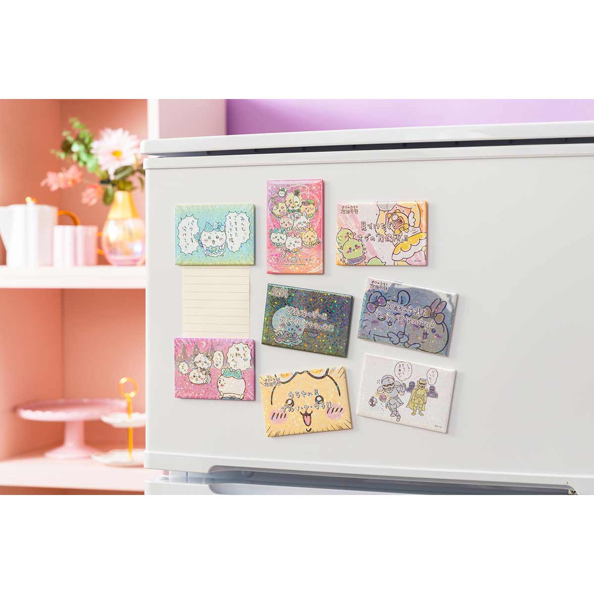 ちいかわ まじかるちいかわ ホログラムスクエアマグネット（次回予告ウラヤハ！！） - Image 2