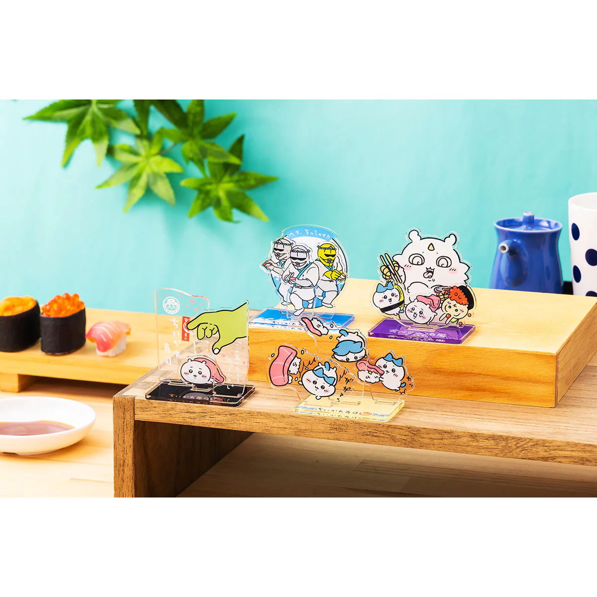 ちいかわ ちいかわ寿司 レイヤーアクリルスタンド(ヘイラッシャイ) - Image 2