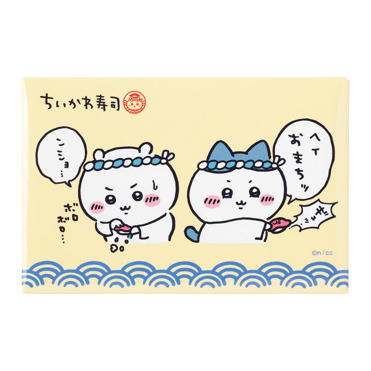 ちいかわ ちいかわ寿司 スクエアマグネット（ヘイおまちッ）