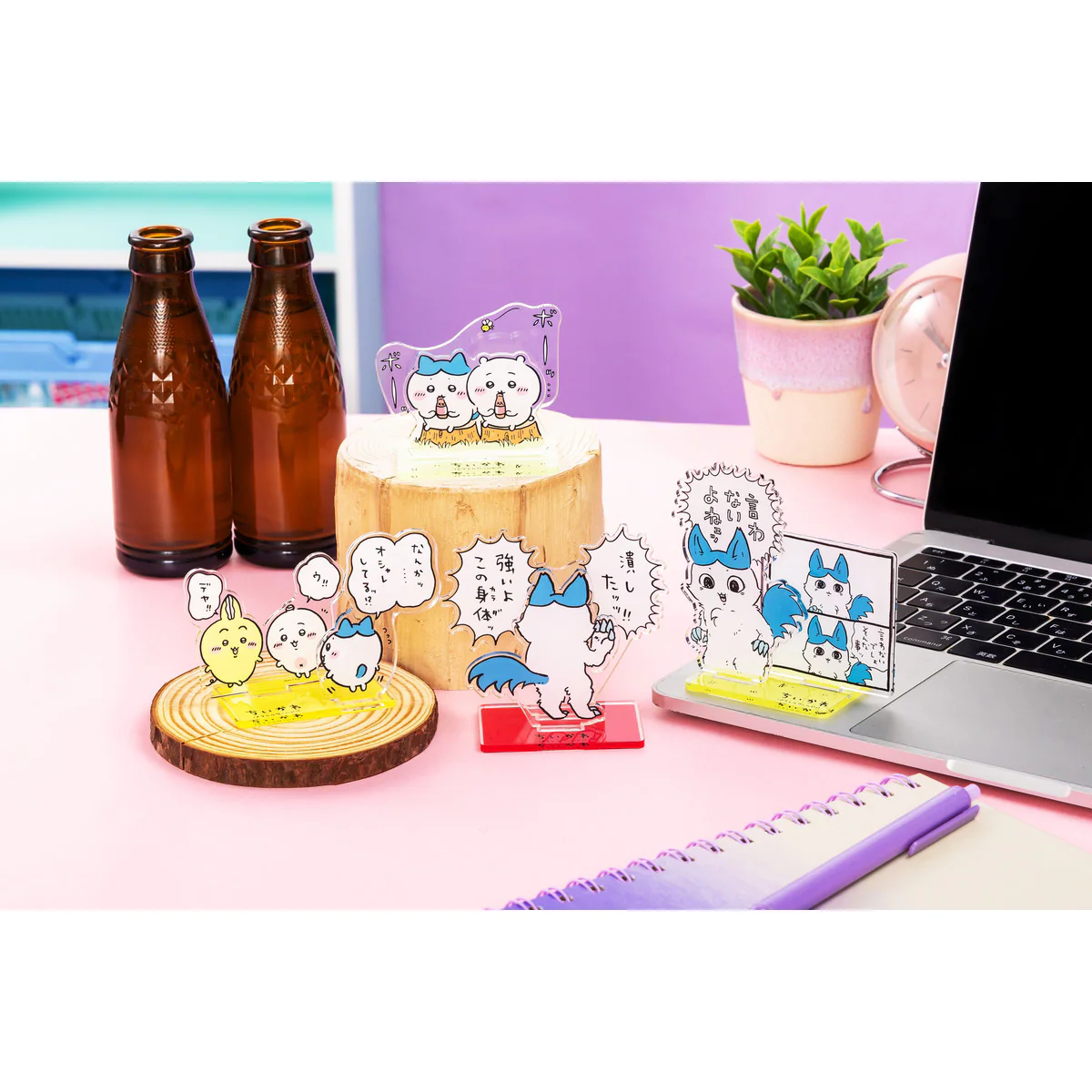 ちいかわ パラレルワールド!? レイヤーアクリルスタンド(なんかオシャレ) - Image 2