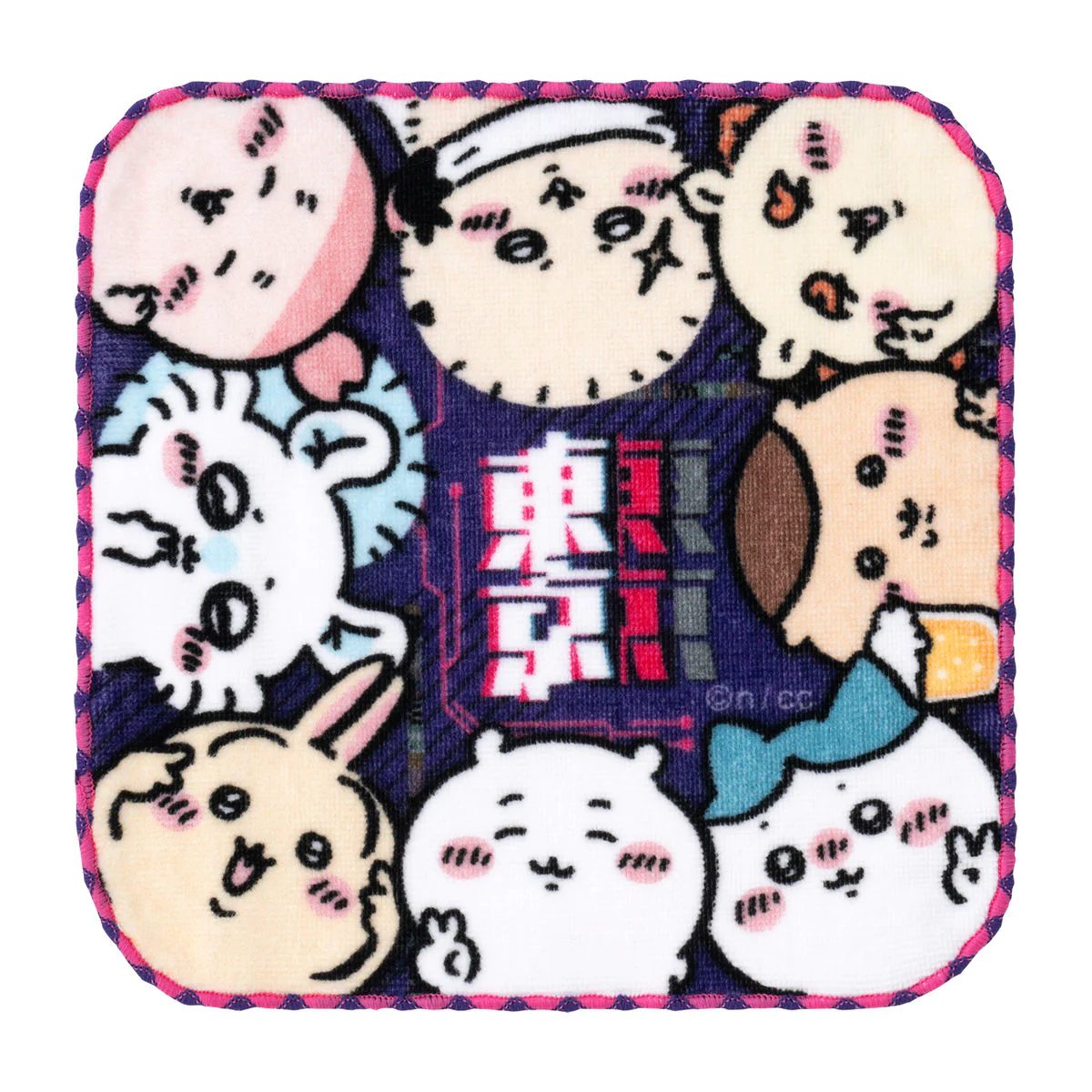 ちいかわ トーキョーちいかわ ハンドタオル(みんな) - Image 4