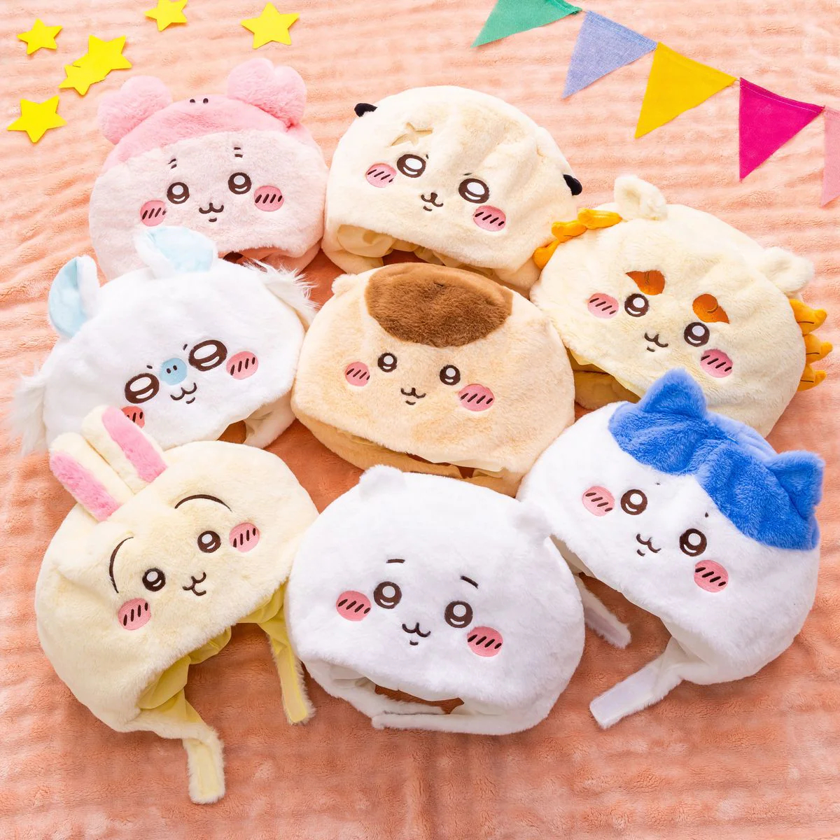 ちいかわ ちいかわパーク うきうきぬいぐるみキャップ（ポシェットの鎧さん） - Image 3