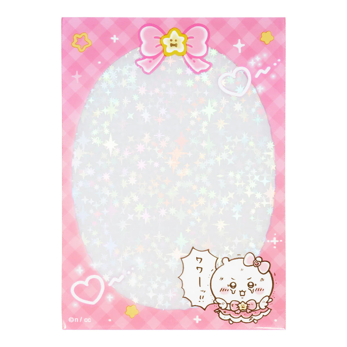 ちいかわ まじかるちいかわ ミニフォトが入るサイズのきらきらクリアスリーブ(ちいかわ)