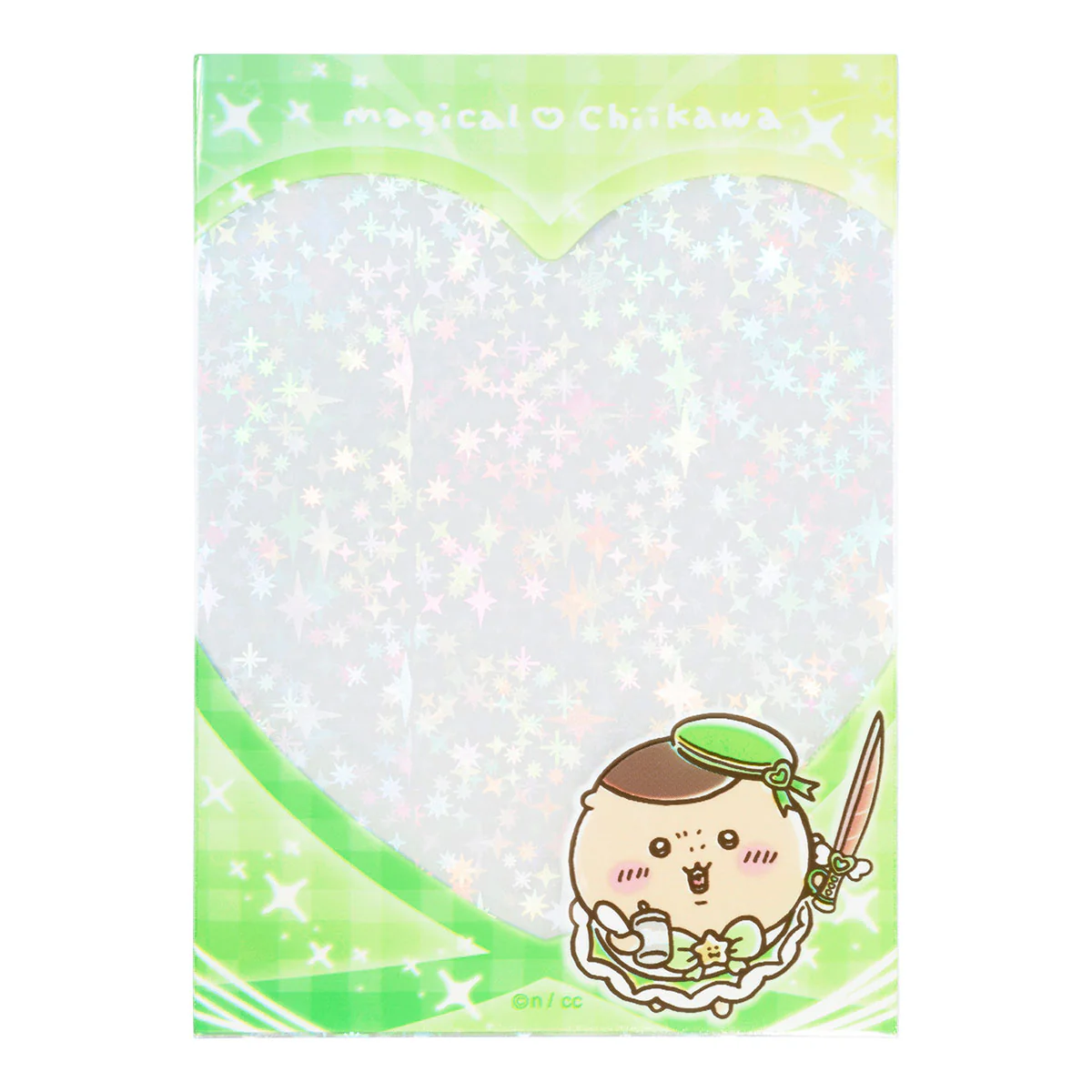 ちいかわ まじかるちいかわ ミニフォトが入るサイズのきらきらクリアスリーブ(くりまんじゅう) - Image 6