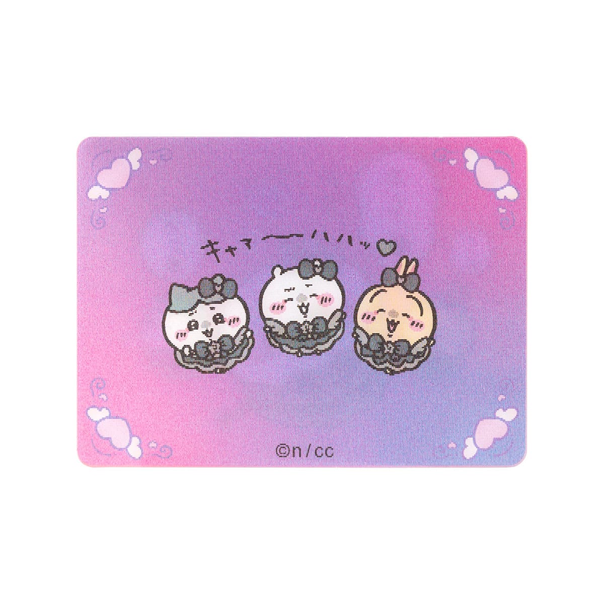 ちいかわ まじかるちいかわ 悪いバージョンなレンチキュラーカード(キャァ~ハハッ) - Image 4