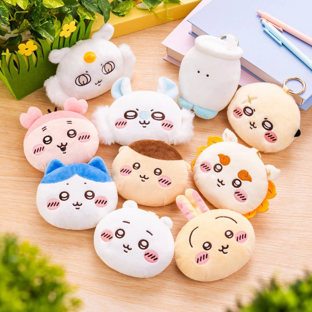 ちいかわ エコバッグ入りおかおマスコット(くりまんじゅう) - Image 2