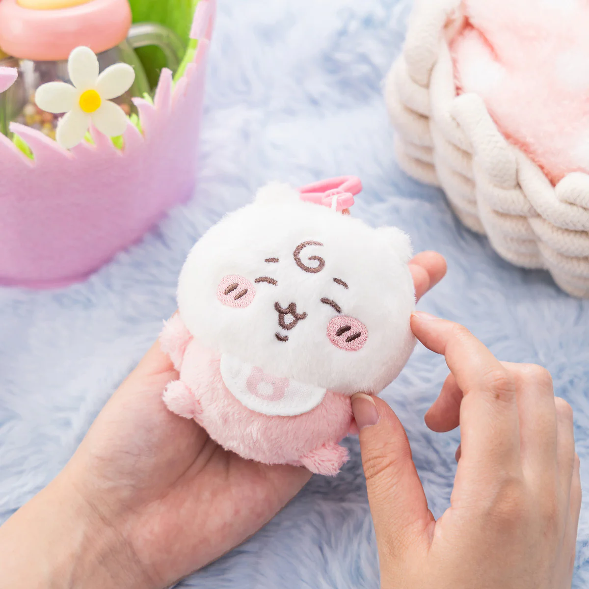 ちいかわ Chiikawa Baby マスコット(ハチワレ) - Image 3