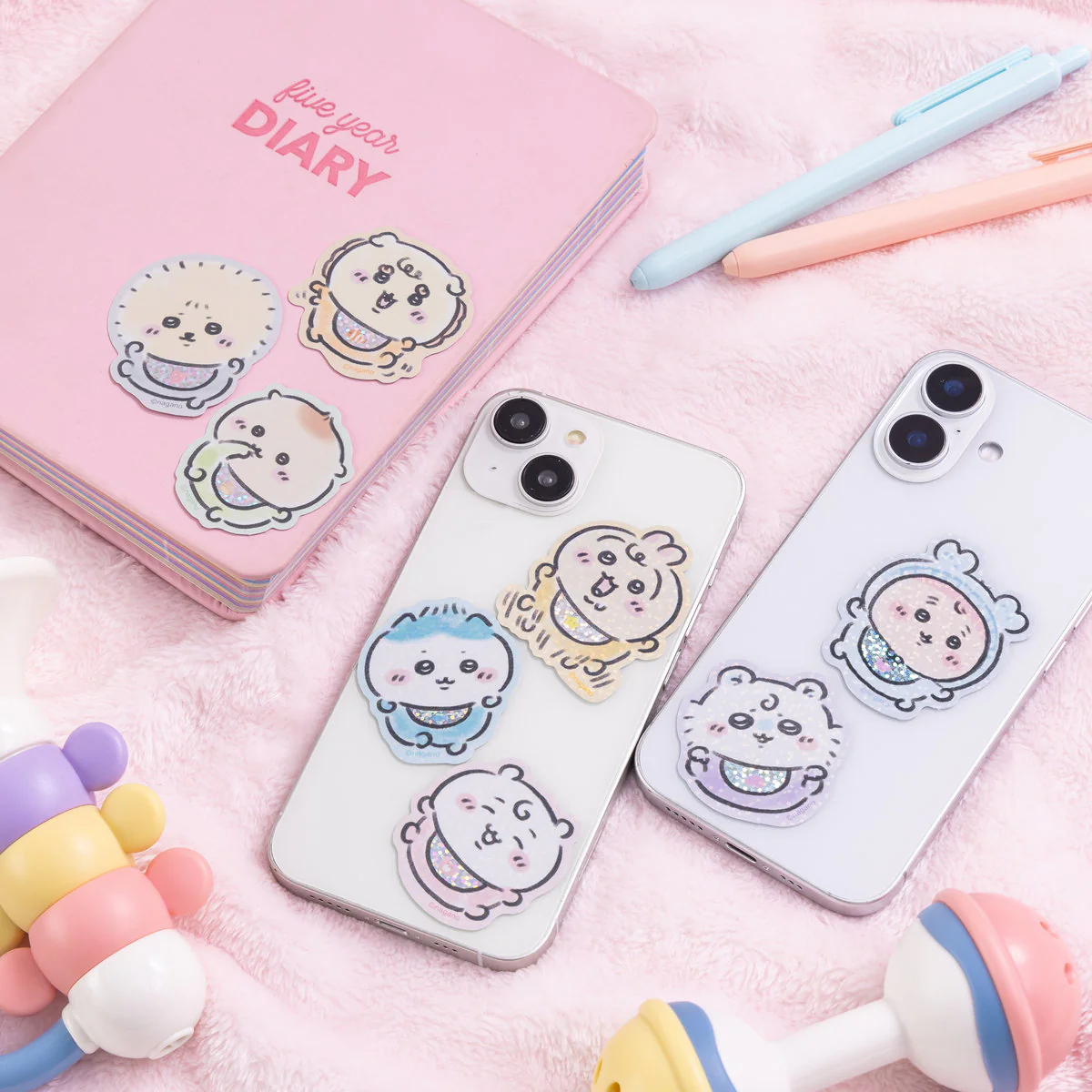ちいかわ Chiikawa Baby スマホに貼れるサイズのプチステッカー（うさぎ） - Image 2