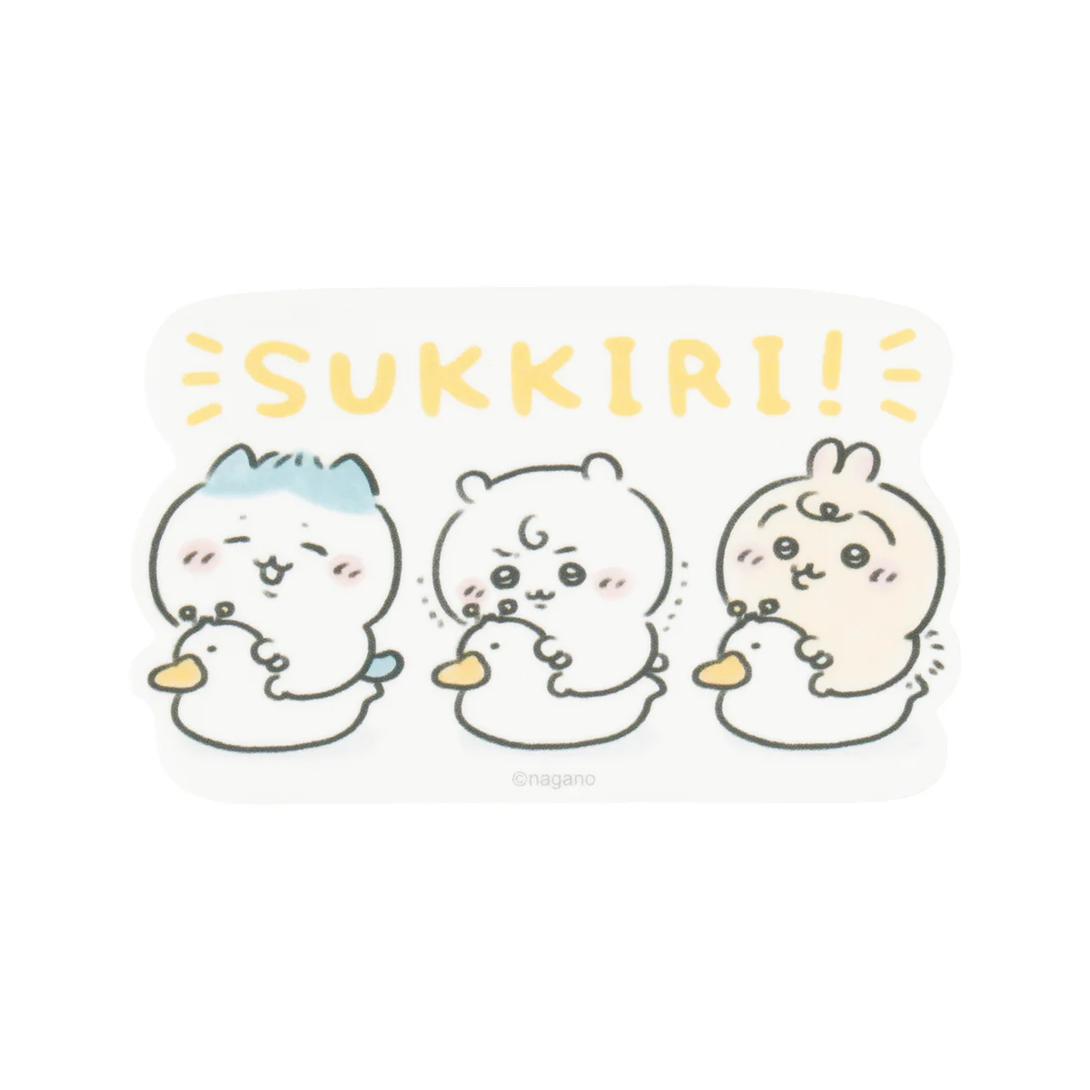 ちいかわ Chiikawa Baby スマホに貼れるサイズのステッカー（SUKKIRI！）