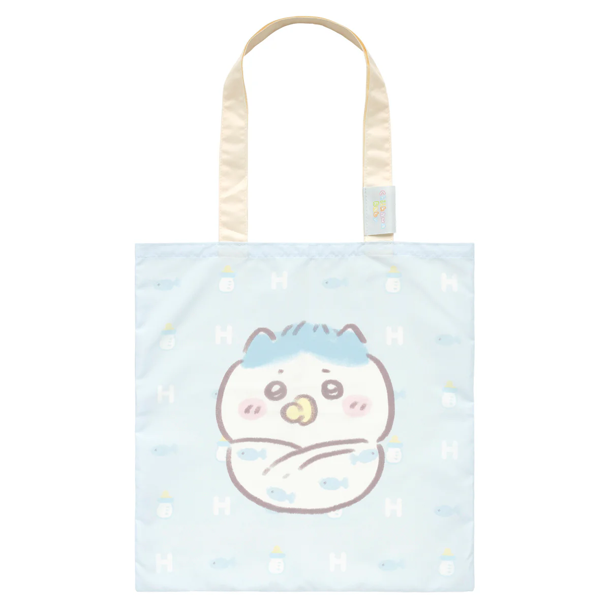 ちいかわ Chiikawa Baby 大きめポケッタブルエコバッグ(ハチワレ)