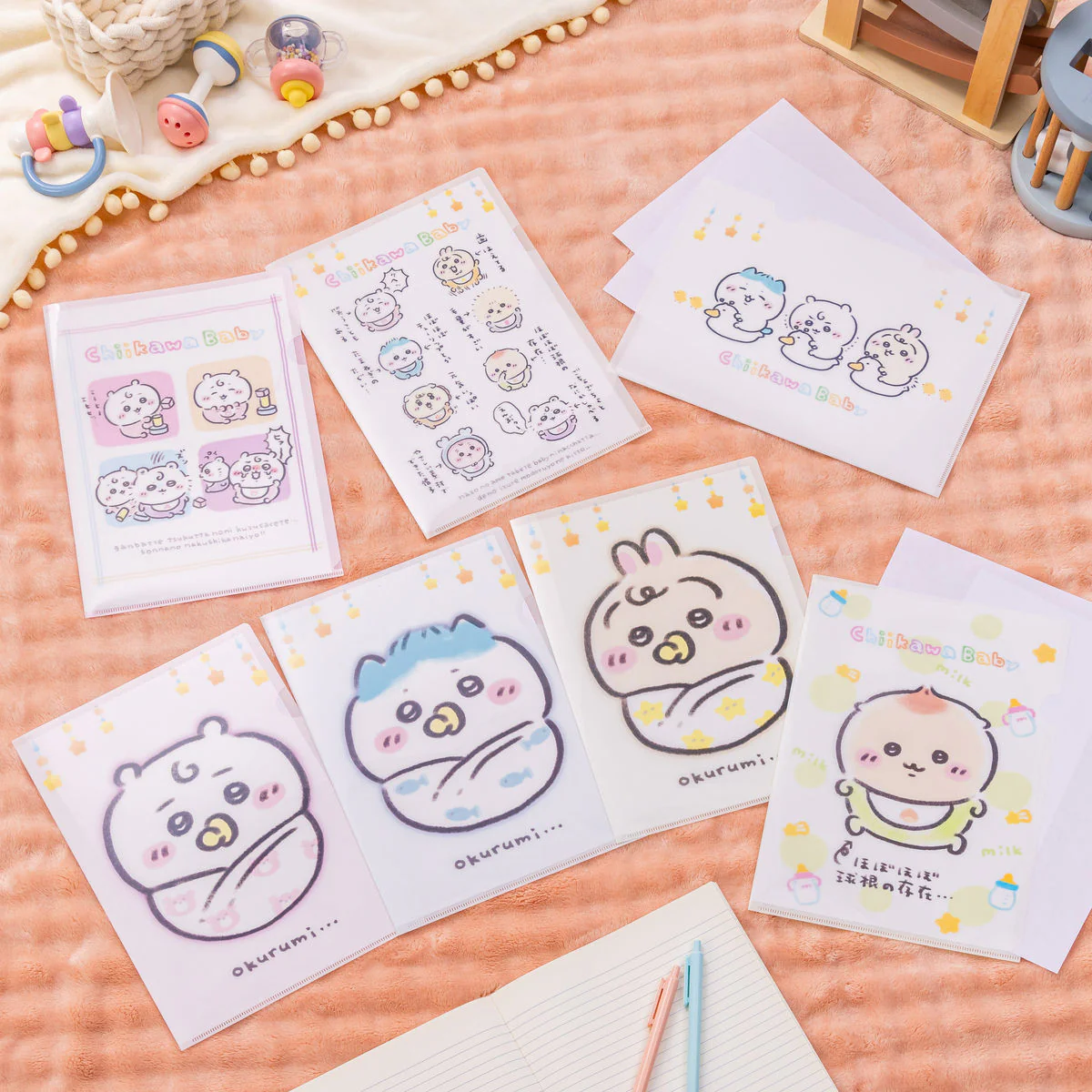 ちいかわ Chiikawa Baby クリアファイル（ほぼほぼ球根のような存在・・・） - Image 2