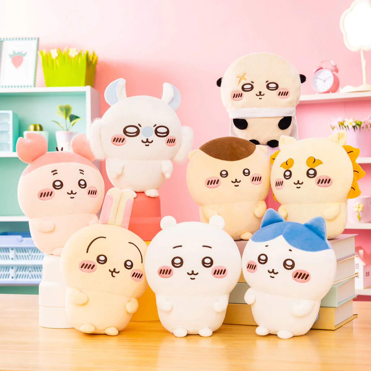 ちいかわ まるぷわぬいぐるみS(ハチワレ) - Image 2