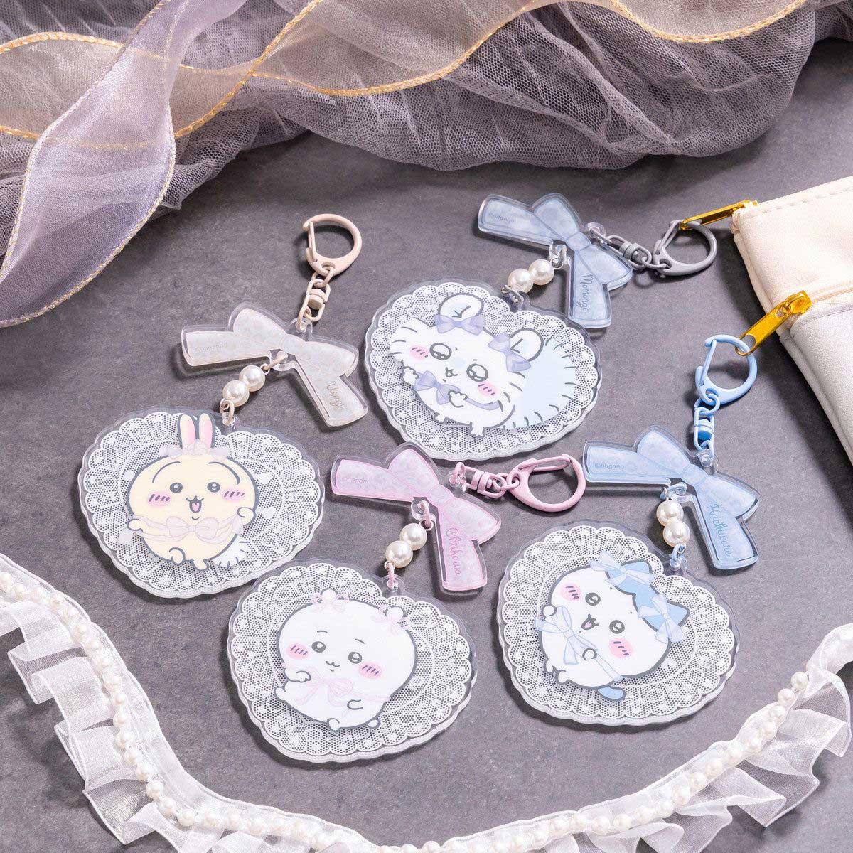 ちいかわ Go!HARAJUKU アクリルキーホルダー(サングラス うさぎ) - Image 3