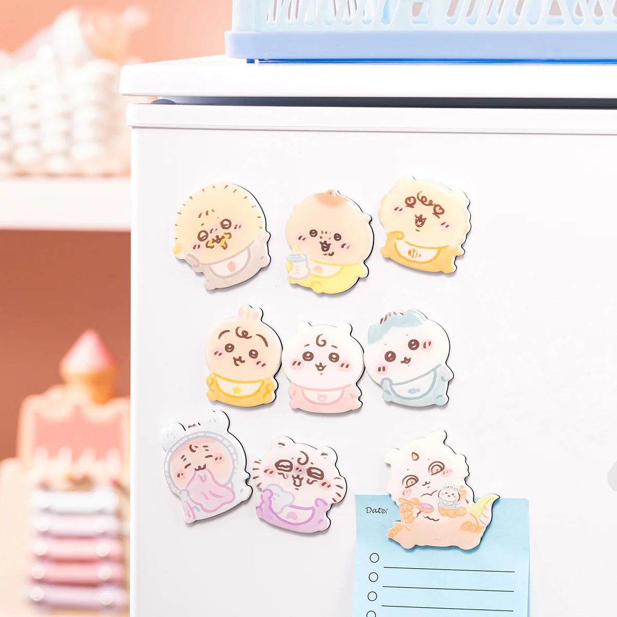 ちいかわ Chiikawa Baby ぷっくりアクリルマグネット(ハチワレ) - Image 2
