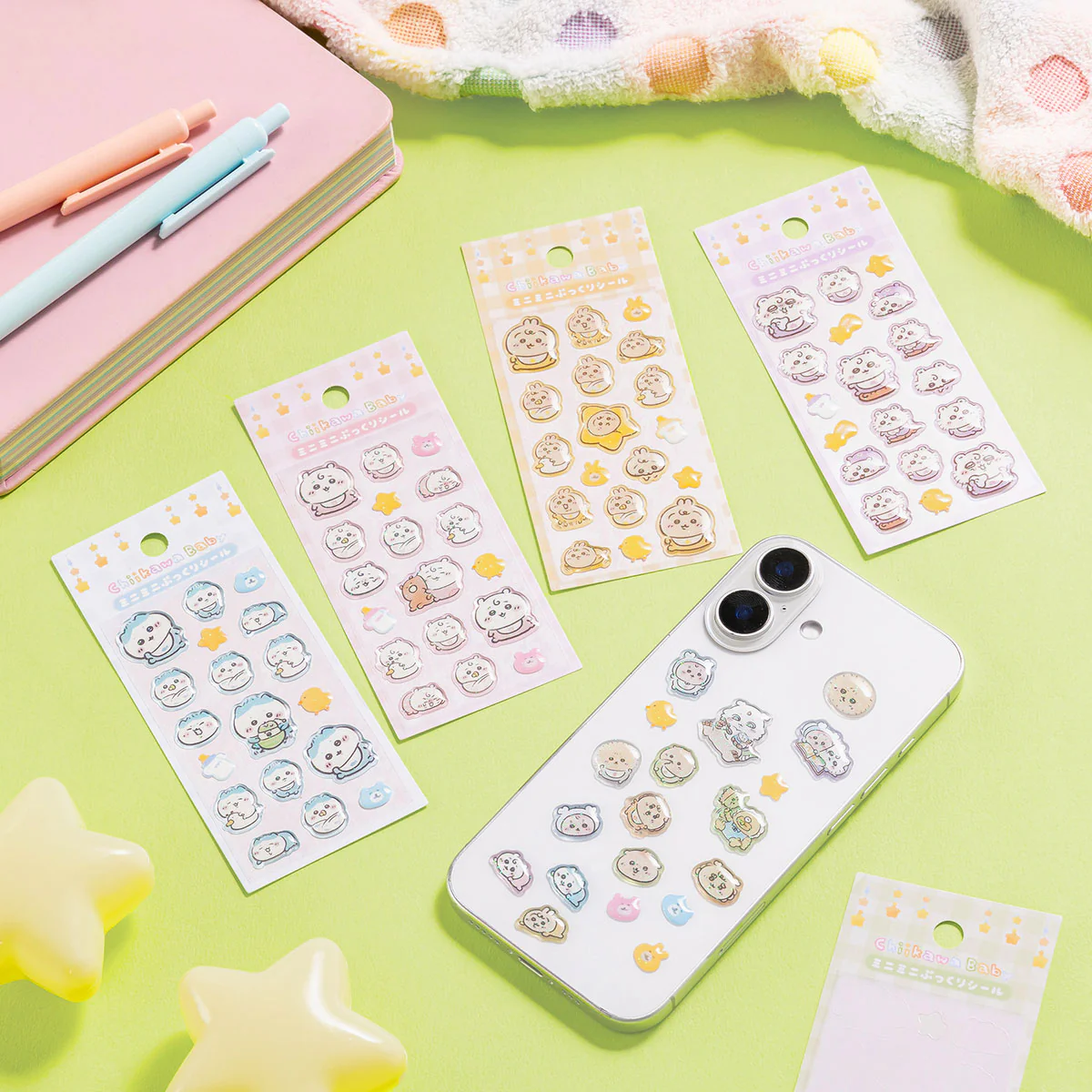 ちいかわ Chiikawa Baby ミニミニぷっくりシール（ハチワレ）【クレジットカード決済限定商品】 - Image 2