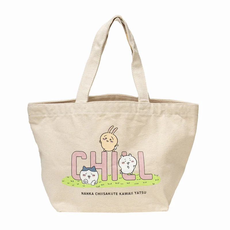 ちいかわ ランチトートバック CHILL(ナチュラル)