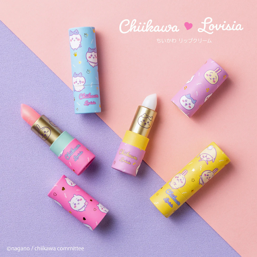 ちいかわ Lovisia リップクリーム(ちいかわ&ハチワレ&うさぎ) - Image 3