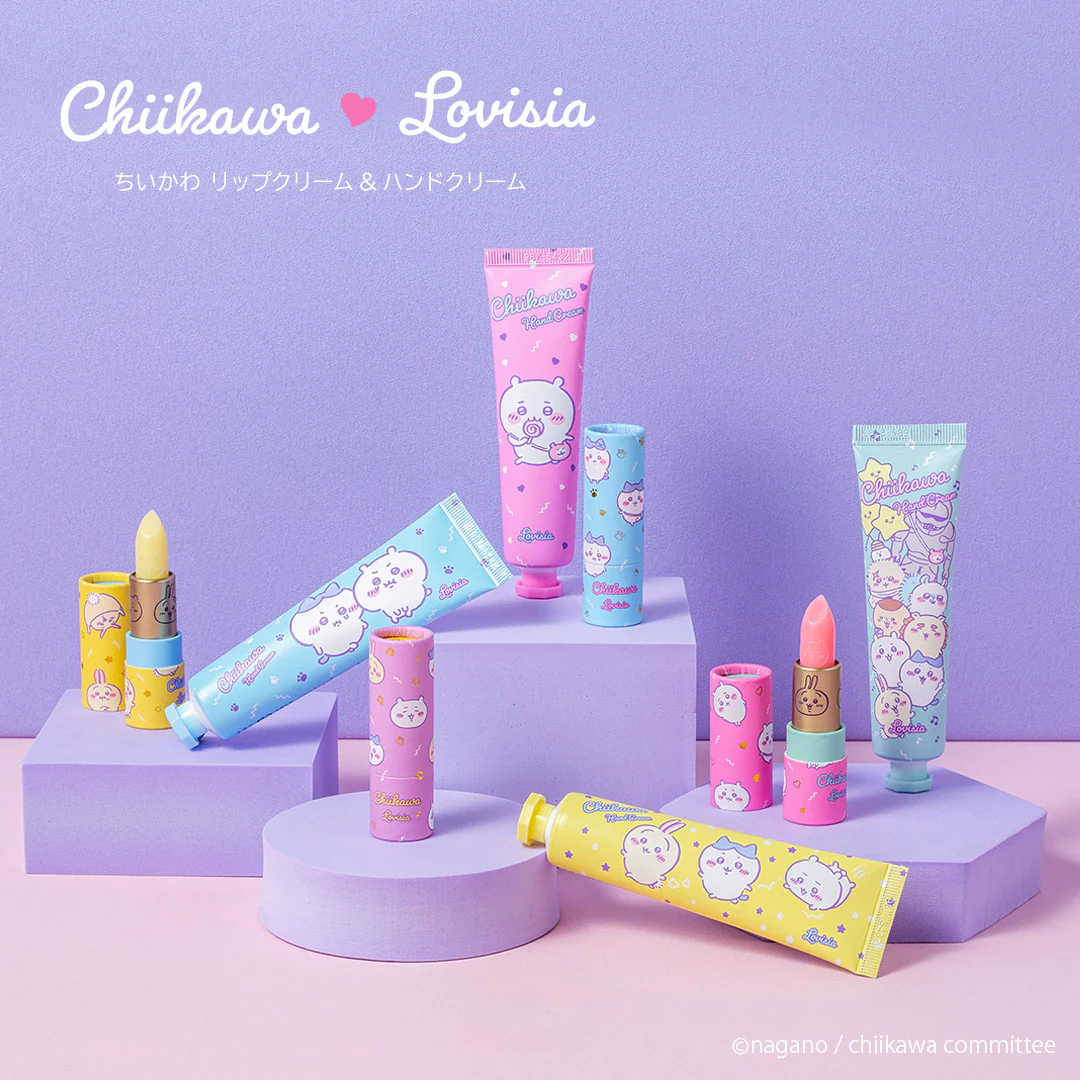 ちいかわ Lovisia リップクリーム(ちいかわ&ハチワレ&うさぎ) - Image 8